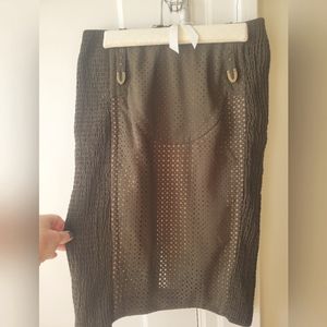 Designer skirt with sexy detailing